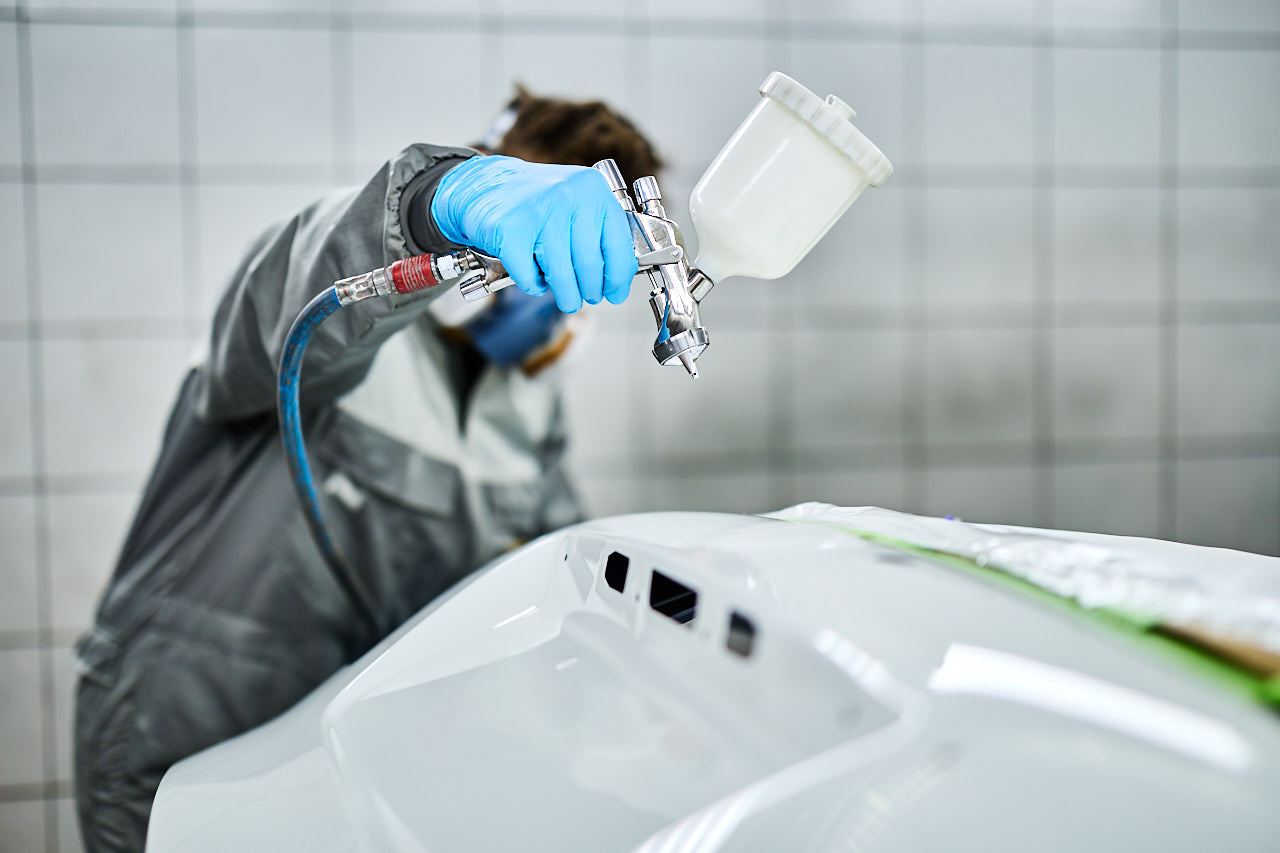 Lackiererei bei Auto Buhl in Haibach